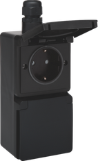 Niko New Hydro Wandcontactdoos (WCD-schakelmateriaal) - 761-37845