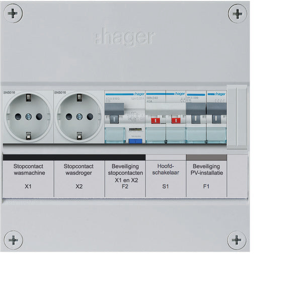 Hager VISION Installatiekast - VKG11PV-WW