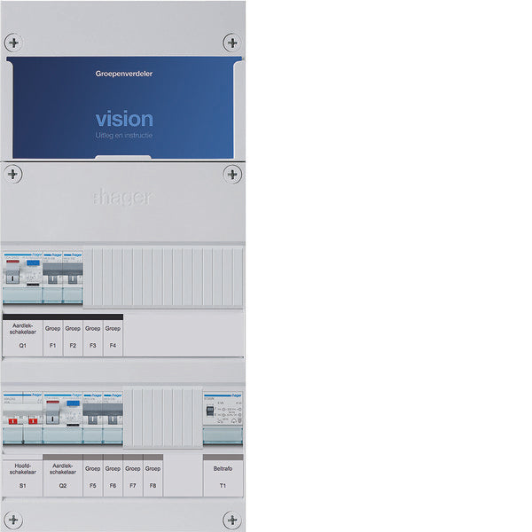 Hager VISION Installatiekast - VKG22E-T