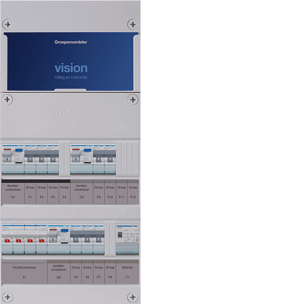 Hager VISION Installatiekast - VKG332L-T