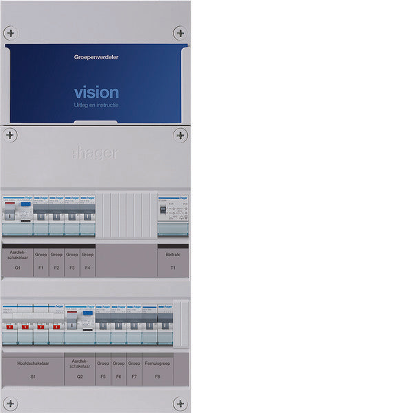 Hager VISION Installatiekast - VKG430L-FT