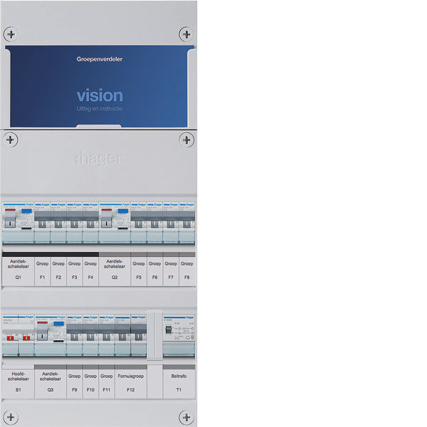 Hager VISION Installatiekast - VKG434E-FT