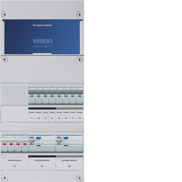 Hager VISION Installatiekast - VKG44L