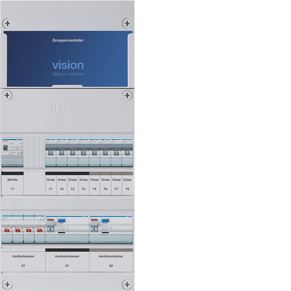 Hager VISION Installatiekast - VKG44L-T