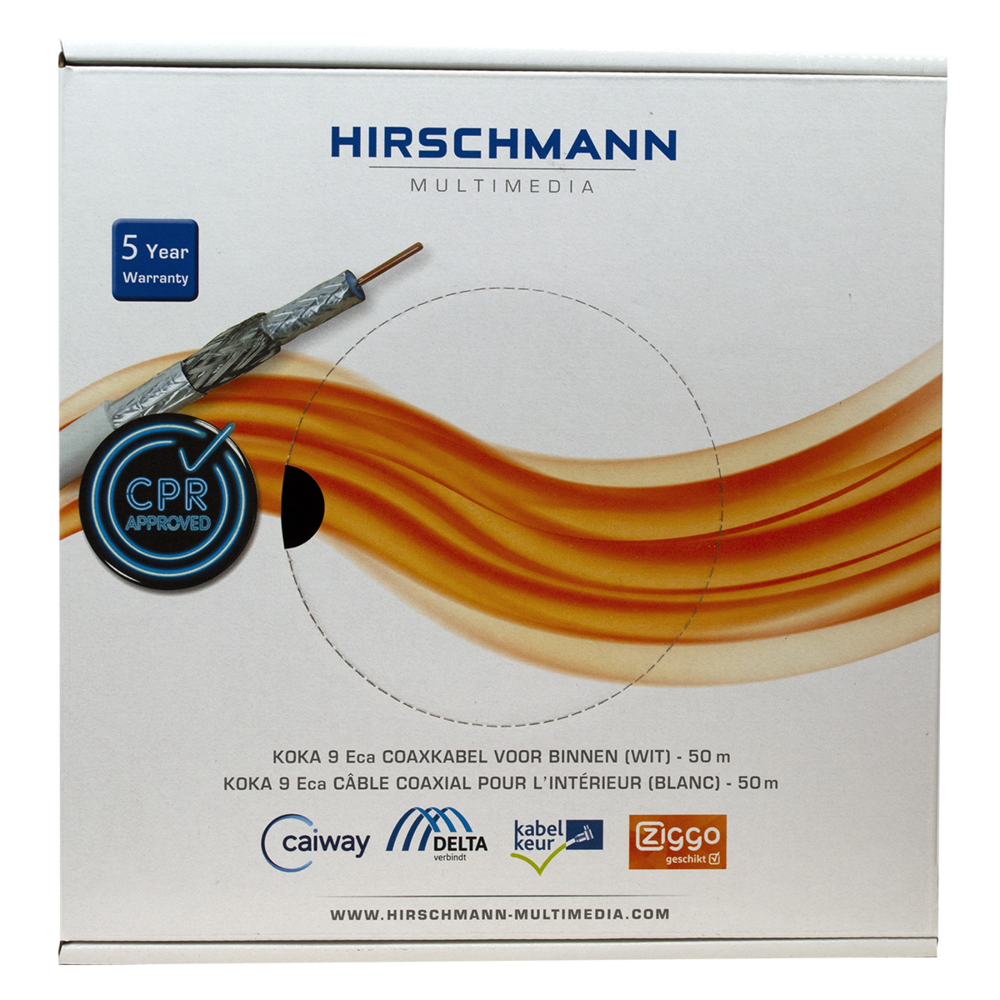 Hirschmann Multimedia Coax Kabel - 298799820 [50 Meter]