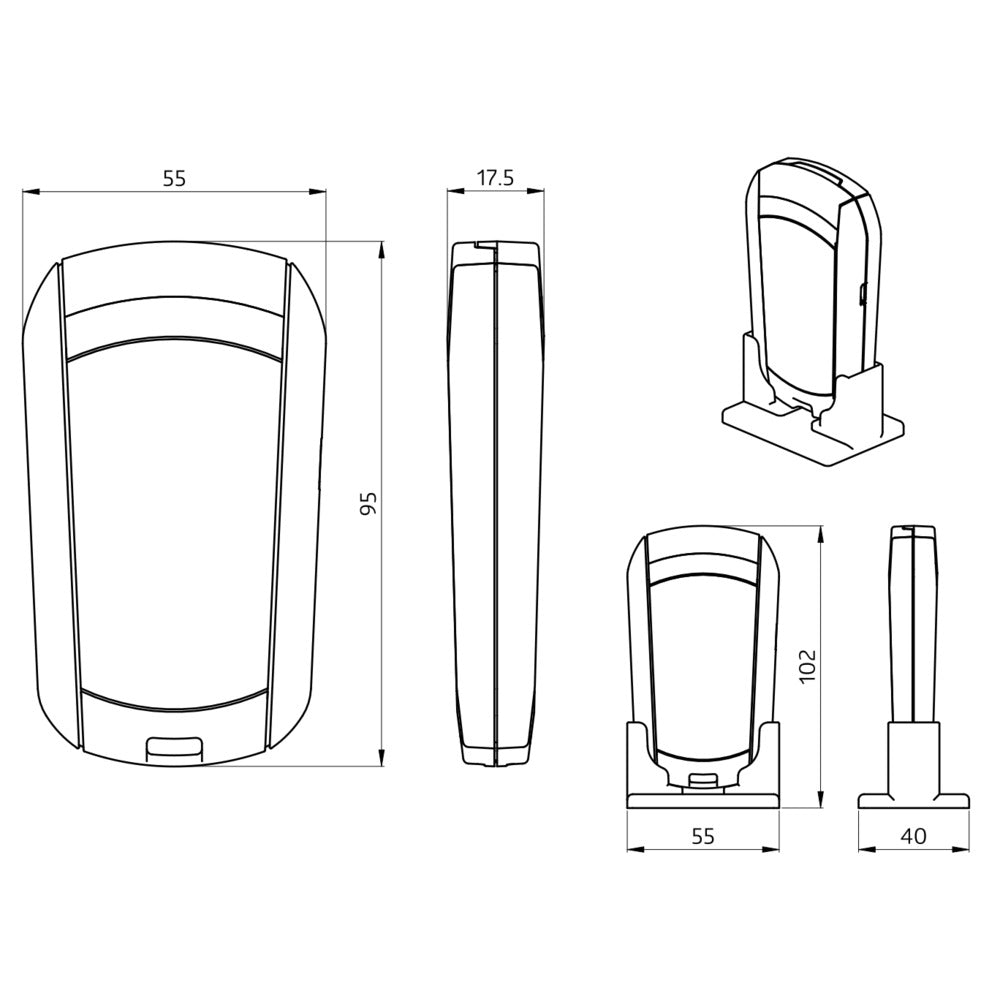 BEG Luxomat Accessoires Bewegingssensor - 93067