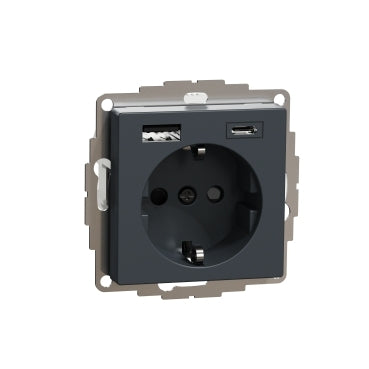 Schneider Electric Merten Wandcontactdoos (WCD schakelmateriaal) - MTN2367-0414