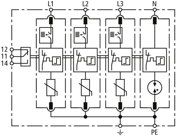 DEHN DEHNguard Overspanningsbeveiliging - 952440
