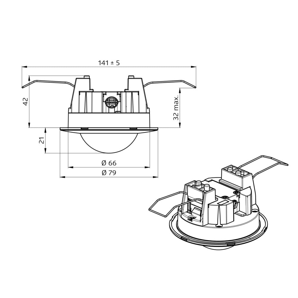 BEG Luxomat Bewegingsschakelaar (Compleet) - 93317