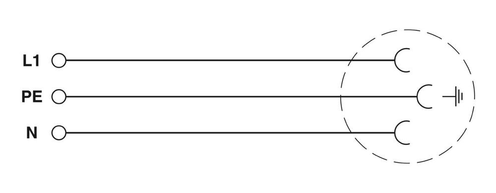 Phoenix Contact Wandcontactdoos Modulair - 0804024