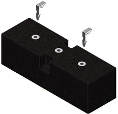 Van der Valk ValkCableCare Access Console Cable Support System - 760208 [14 Pieces]