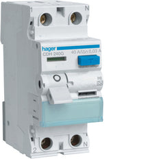 Hager Apparaat met Hoge Immuniteitsresiduele stroom - CDH240G