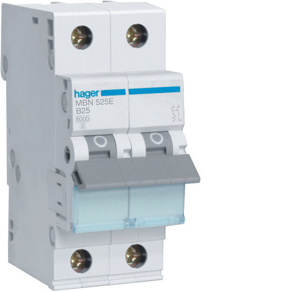 Hager MBN Stroomonderbreker - MBN525E