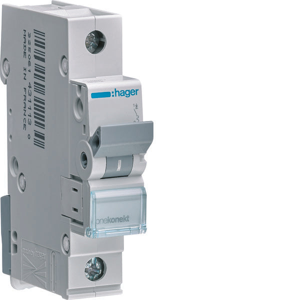 Hager MCN Stroomonderbreker - MCN102