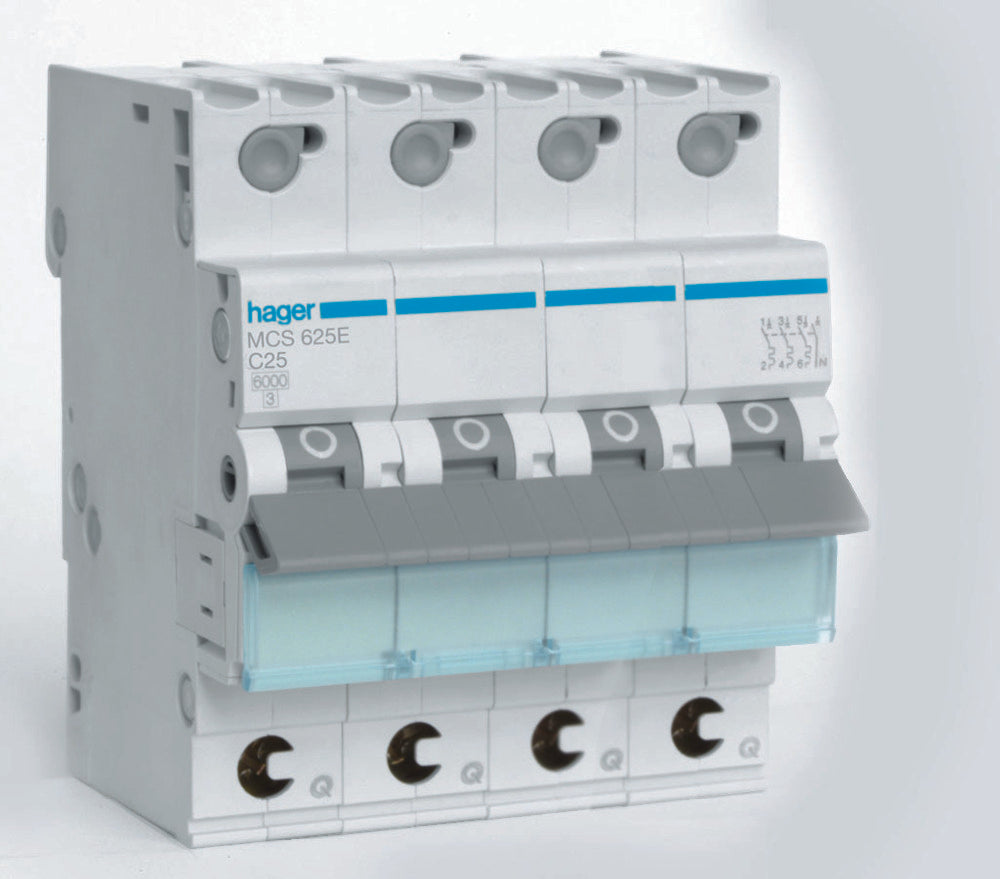 Hager Quickbusbar Stroomonderbreker - MCS625E