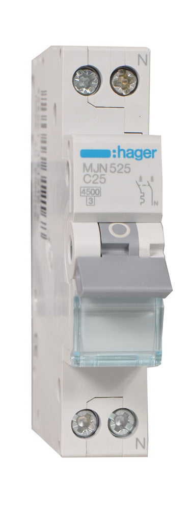 Hager MJN Stroomonderbreker - MJN525