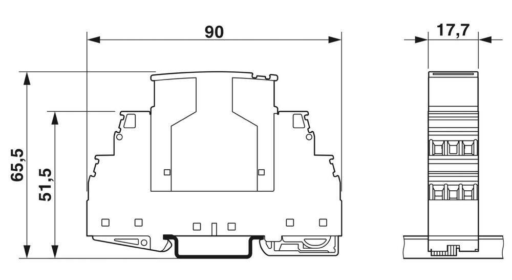 Phoenix Contact PT Overspanningsbeveiliging Voor Data/M&R - 2838228