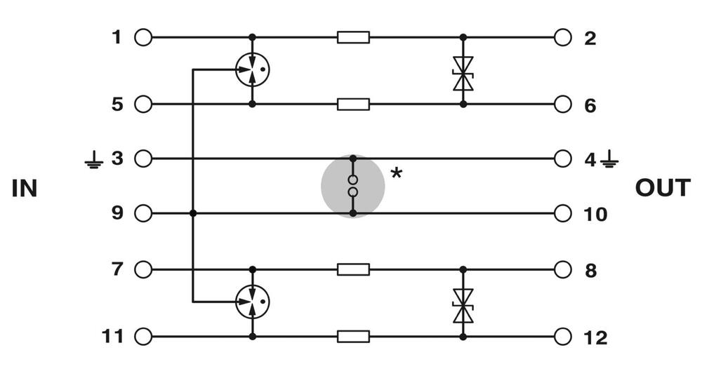 Phoenix Contact PT Overspanningsbeveiliging Voor Data/M&R - 2838228