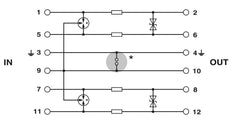 Phoenix Contact PT Overspanningsbeveiliging Voor Data/M&R - 2838228