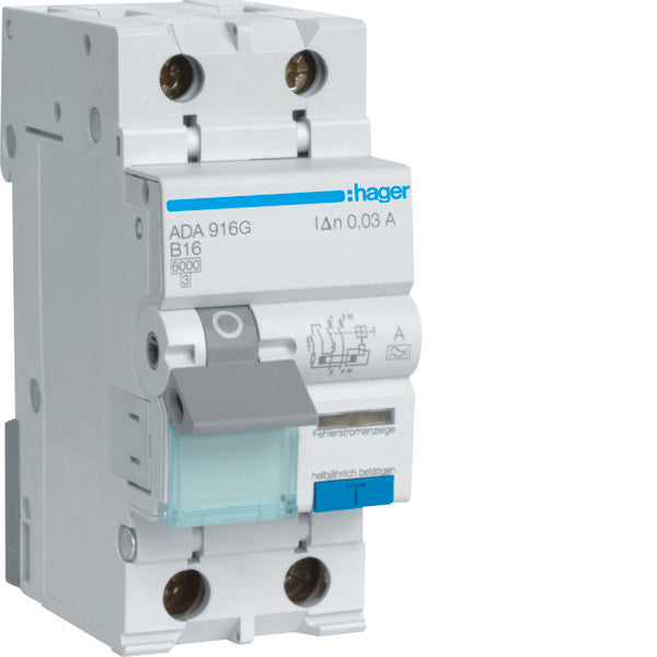 Hager VISION Reststroomapparaat - VKS02SA