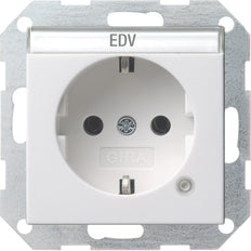 Gira wandcontactdoos systeem 55 (WCD-schakelmateriaal) - 045203