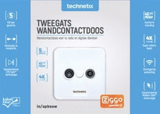 Technetix Antennecontactdoos - 11200200