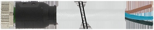 MURR-sensor/actorkabel met connector - 7000-08061-2310500