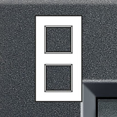 Legrand Bticino Afdekraam schakelmateriaal - BTLNA4802M2AR