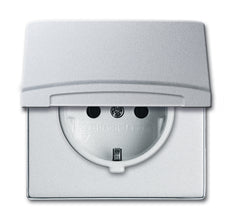 ABB Busch-Jaeger Wandstopcontact voor Alle Weersomstandigheden IP44 (WCD schakelmateriaal) - 2CKA002064A0288