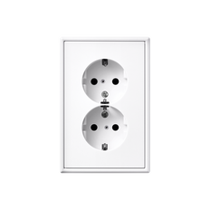 Jung LS Range Wandstopcontact (WCD-schakelmateriaal) - LS5015WW