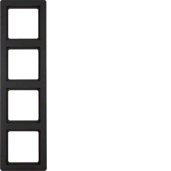 Hager Berker Q.1 Afdekraam Schakelmateriaal - 10146086