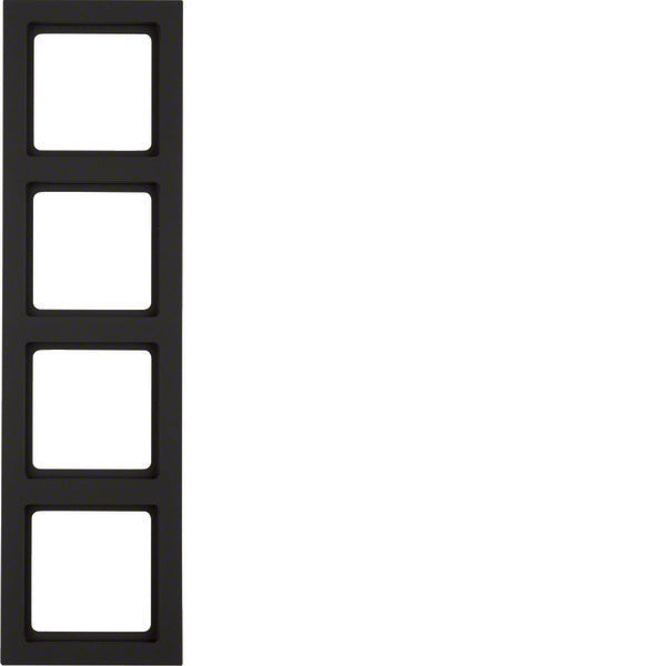 Hager Berker Q.3 Afdekraam Schakelmateriaal - 10146096