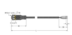 Turck Escha Ronde (Industriele) Stekker - 6625014