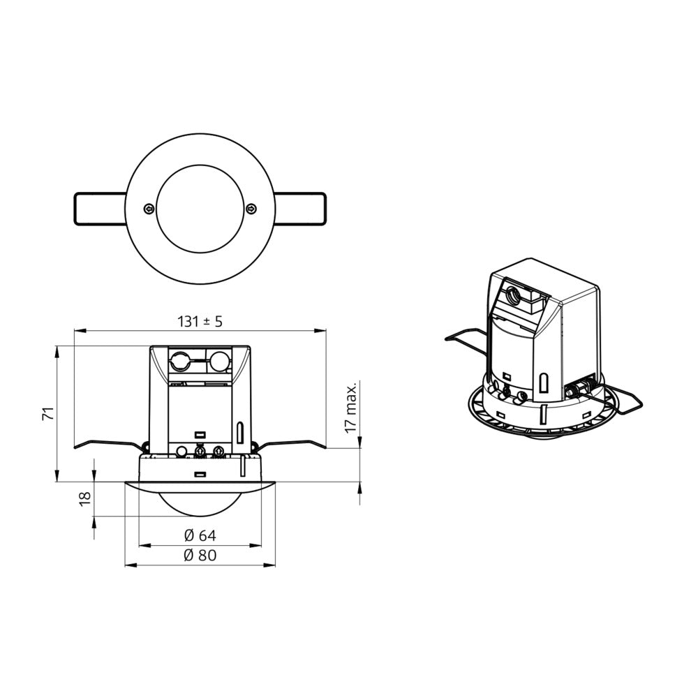 BEG Luxomat Bewegingsschakelaar (Compleet) - 92197