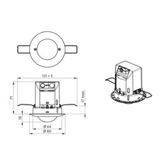 BEG Luxomat Bewegingsschakelaar (Compleet) - 92197