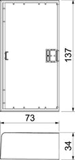 Rehau by OBO SIGNA Eindplaat Wandgoot/Zuil - 6132777