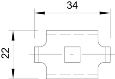 OBO GR-Magic Connector Kabelhouder Systeem - 6016855 [20 stuks]