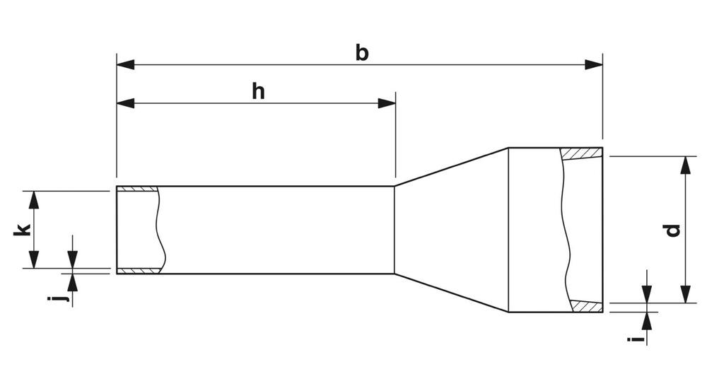 Phoenix Contact Adereindhuls - 3202533 [100 Stuks]