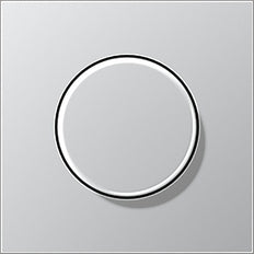 Jung Aluminium/Goudstaal/Chroom Schakelelement/Centrale Plaat - AL1940