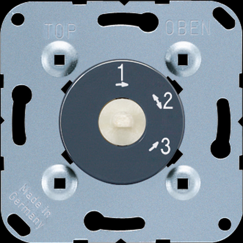 Jung Basiselement Drie Standen Schakelaar - 1101-3