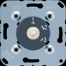 Jung Basiselement Drie Standen Schakelaar - 1101-3