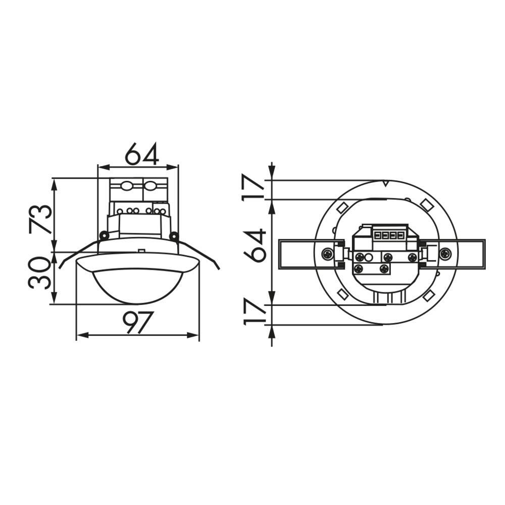 BEG Luxomat Bewegingsschakelaar (Compleet) - 92586