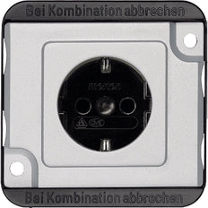 Schneider Electric Merten Anti-vAndalisme Wandcontactdoos (WCD Schakelmateriaal) - MTN2300-7060
