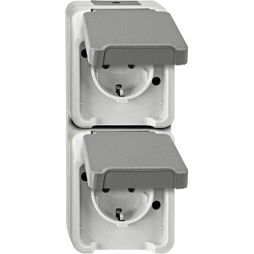 Schneider Electric Merten AQUASTAR Wandstopcontact (WCD schakelmateriaal) - MTN2329-8029