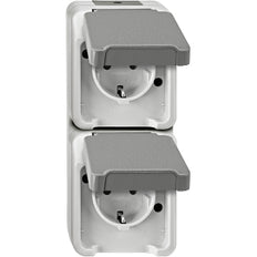 Schneider Electric Merten AQUASTAR Wandstopcontact (WCD schakelmateriaal) - MTN2329-8029