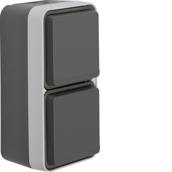 Hager Berker W.1 Wandcontactdoos (WCD-schakelmateriaal) - 47703525