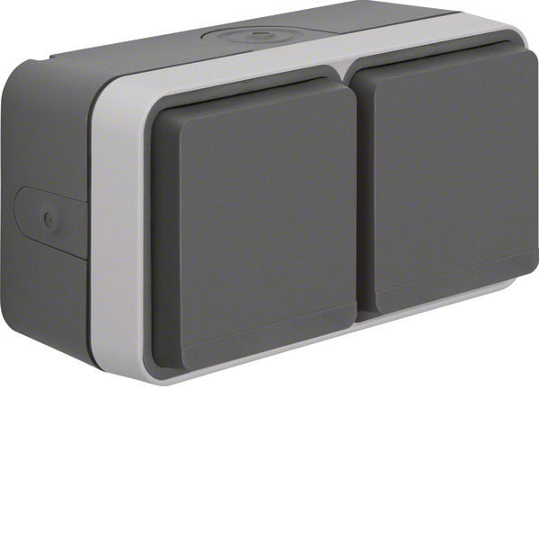 Hager Berker W.1 Wandcontactdoos (WCD Schakelmateriaal) - 47753525