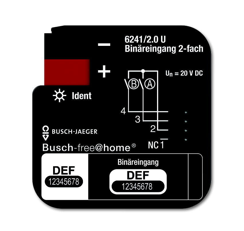 ABB Busch-Jaeger Busch-FreeAtHome Binair Ingangsbussysteem - 2CKA006220A0004