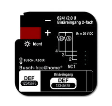 ABB Busch-Jaeger Busch-FreeAtHome Binair Ingangsbussysteem - 2CKA006220A0004