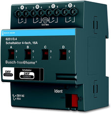 ABB Busch-Jaeger Busch-FreeAtHome Schakelaar Actuator Bus Systeem - 2CKA006220A0023